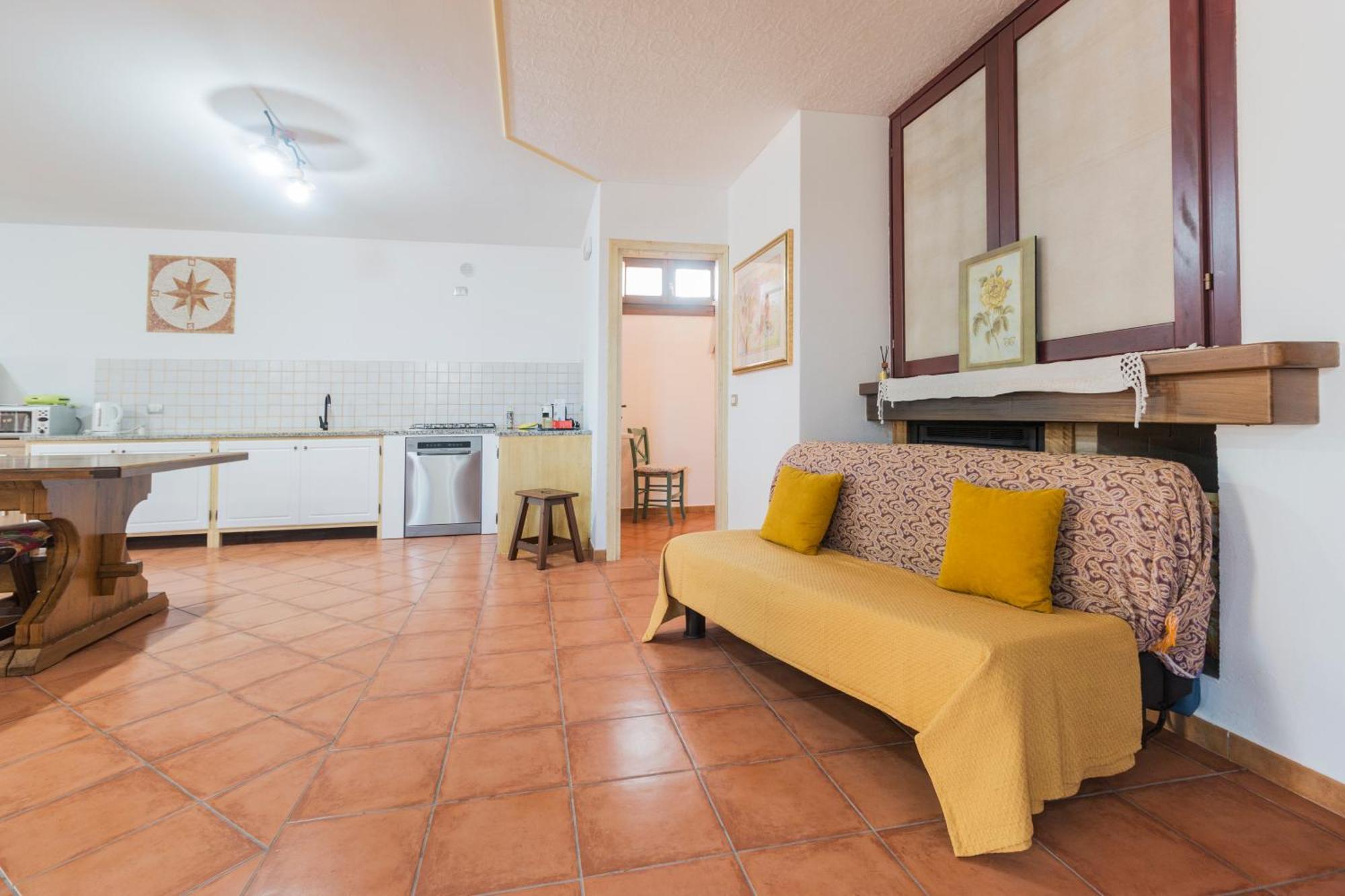 Rustico Degli Ulivi Apartment โอโรเซย ภายนอก รูปภาพ